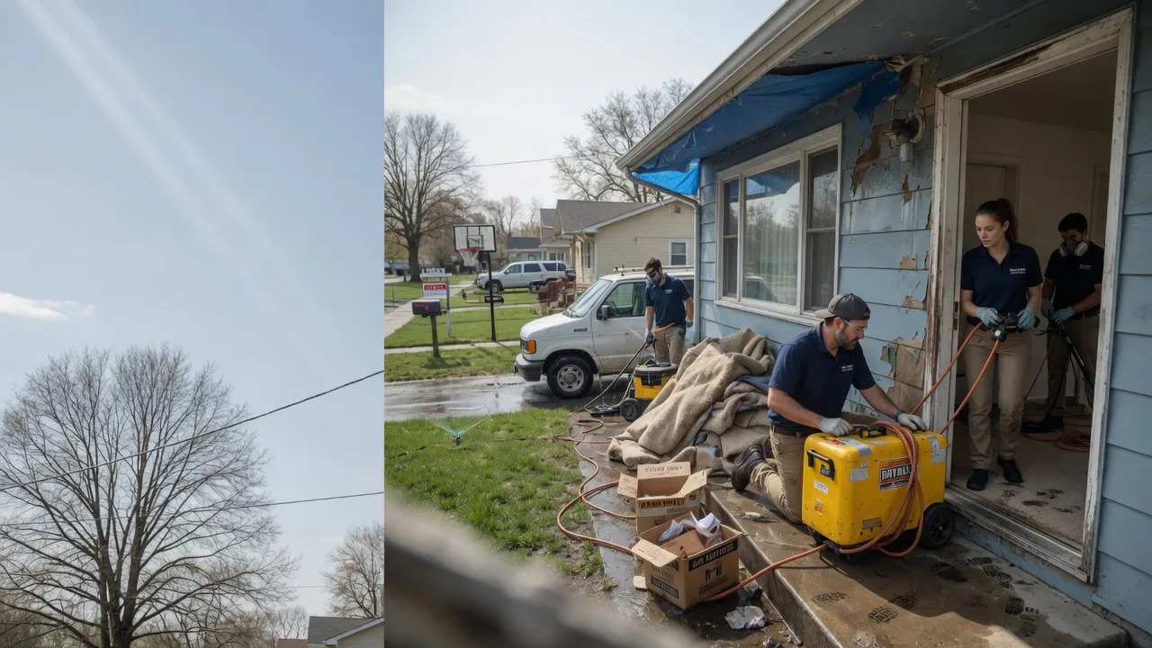 Basement Flood Cleanup in Willard, OH near me